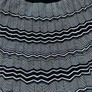 Missoni zig zag black white skirt 40 4/6